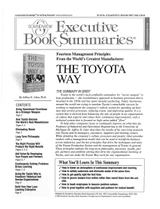 The Toyota Way-2004