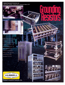 Grounding Resistors