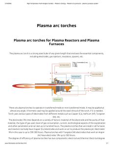 High-Temperature-Technologies-Canada-Waste-to-Energy-Waste-to-by-products-plasma-pyrolysis-system