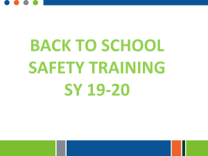 Back to School PPT for School Staff SY 19-20