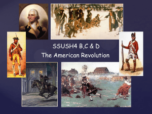 powerpoint the american revolution