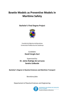 2015 100 Bowtie Models as Preventive Models in Maritime Safety