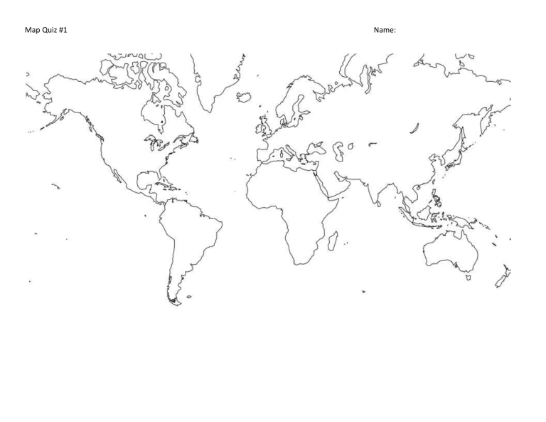 A Blank Map (1)