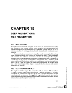 DEEP FOUNDATION