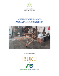 Bamboo Aquaponics