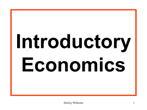 01 Introducing Economics