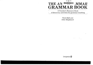 The Antigrammar grammar book