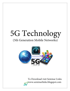 5G-TECNOLOGY