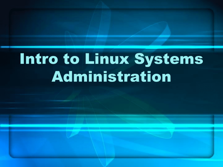 week 4 homework linux systems administration