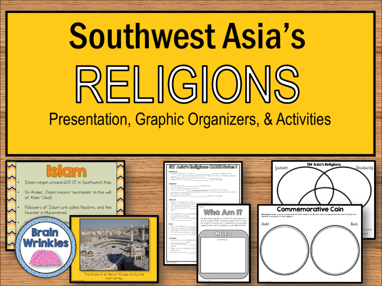 What Is The Primary Religion In Sw Asia