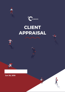 Client Appraisal - Premium Package