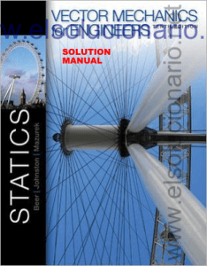 vector mechanins beer & jonstone 10th edition solution manual