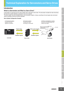 Servomotors & Servo Drives: Technical Explanation