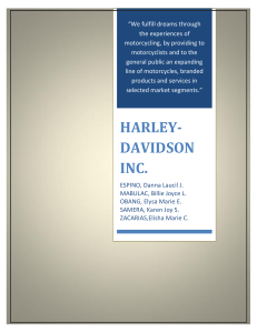 HARLEY-DAVIDSON INC