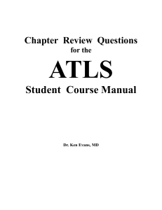 ATLS-Chapter-Review-Questions