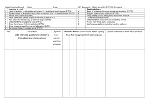 Guided reading record sheets with level specific objectives R-6[1]