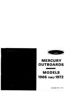 Mercury 350 Kiekhaefer 35HP Service Manual