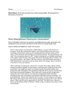 Smart Phone Article