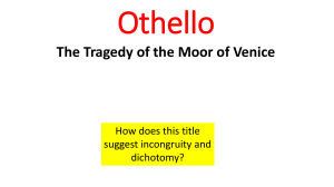 OTHELLO GEOGRAPHY 