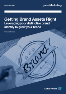 Getting brand assets right - Leverage your Distinctive brand identity