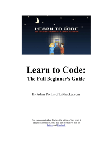 Learn How To Code