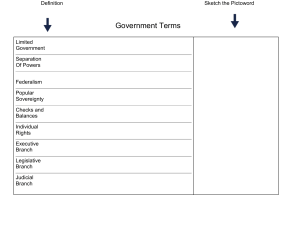Government Terms