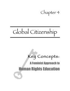 Chapter 4 Global Citizenship