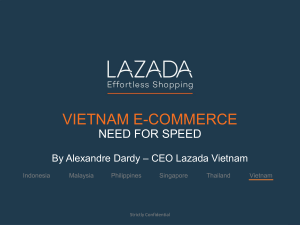 Vietnam E-Commerce  Lazada