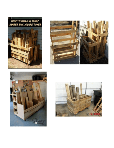 Wood scrap storage