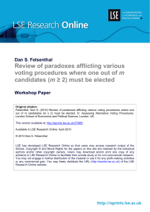 Review of Paradoxes Afflicting Various Voting Procedures %28LSERO%29