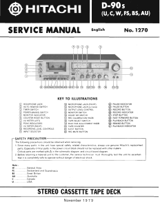 Hitachi-D-90-S-Service-Manual