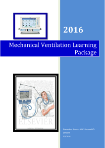 Mechanical Ventilation Package
