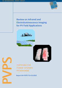 Review on IR and EL Imaging for PV Field Applications by Task 13