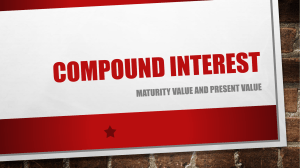 Compound interest 2