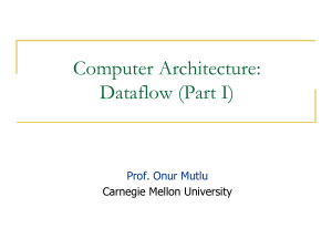 DataFlow Computer Architecture