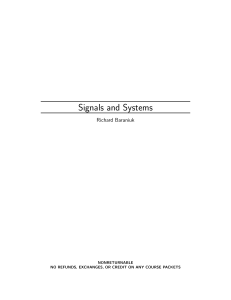 SignalsAndSystems