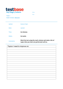 Year7EasterBiologyrevisionquestions