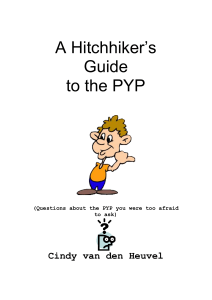 A hitchiker's guide to the PYP-converted