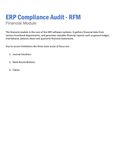 ERP Compliance Audit