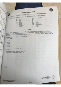 SAT Chemistry Practice Test 20 (1)