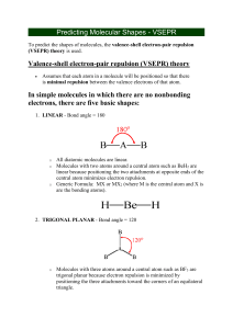 VSEPR Theory: Predicting Molecular Shapes