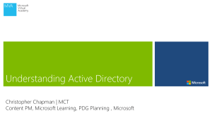 01-Introduction to Active Directory