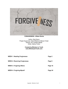 forgiveness-series