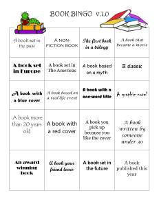 book bingo 