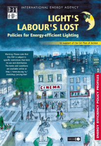 Light's labour's Lost  Policies for Energy-Efficient Lighting (2006)OCR