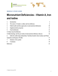 Module5 Micronutrient deficiencies 2019 (highlight)