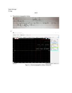 Transmission Line Lab Report: Propagation & Bounce