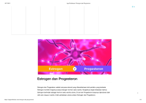 Apa Perbedaan   Estrogen dan Progesteron