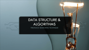 Data structure & algorithms