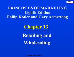 13-Principles of Marketing